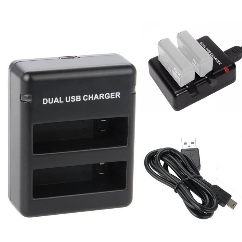 Sạc đôi cho GoPro Hero Dual Charger Hero 4 (Đen)