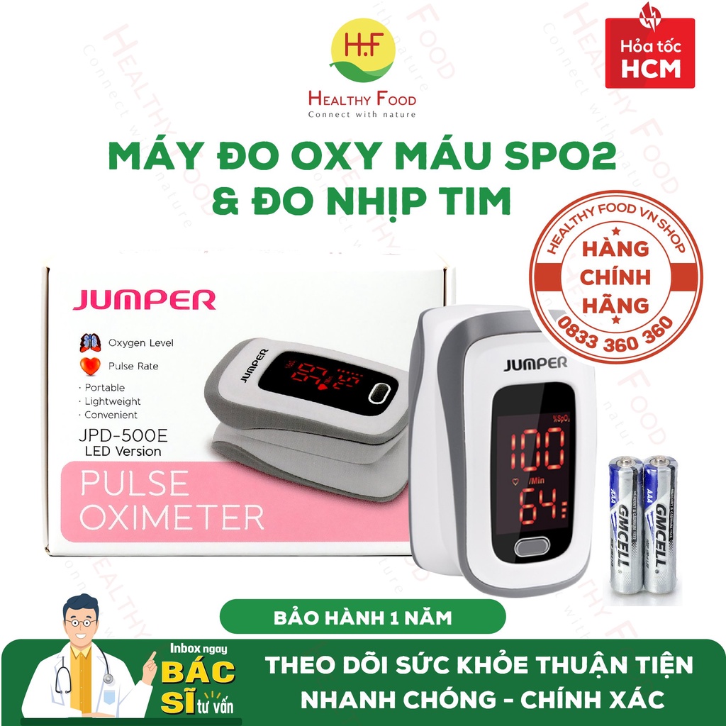 [TẶNG KÈM PIN] - Máy đo nồng độ oxy trong máu (SPO2), đo nhịp tim LK88/Tanaka X1805 - Chính xác, dễ sử dụng