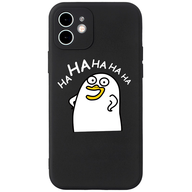 Ốp lưng JURSUE hoạt hình cặp đôi dễ thương đẹp cho iPhone 13 12 11 Pro Max SE 2020 X XR XS ip 8 7 6 6S Plus kute Y1728