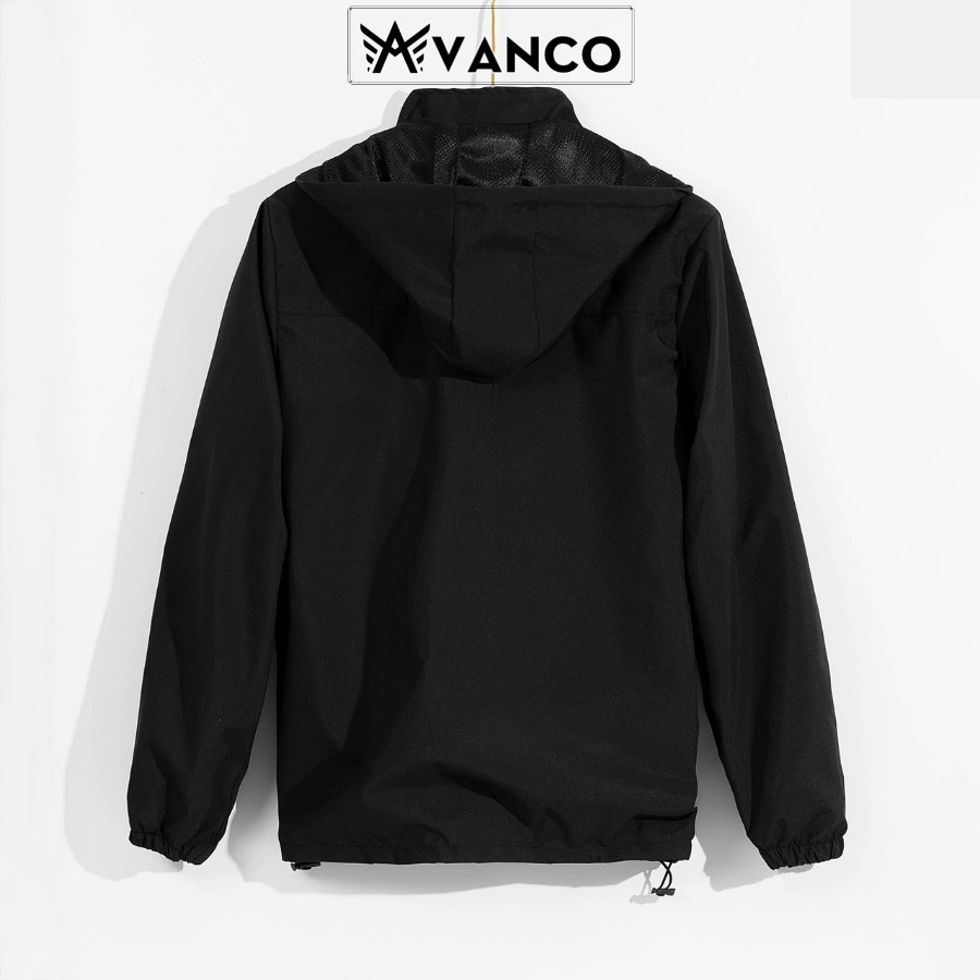 Áo khoác dù nam 2 lớp lót lưới, chống nước, gió bụi, hàng loại 1 xuất dư AVANCO