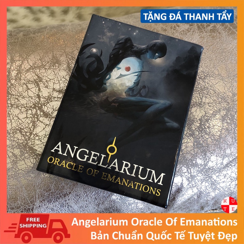Bài Oracle Angelarium Oracle Of Emanations 32 Lá Bài Tặng File Tiếng Anh Và Đá Thanh Tẩy