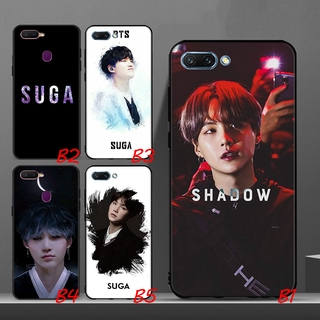 Ốp Điện Thoại Mềm Hình BTS SUGA Cho OPPO A3S A5 A12 A7 OPPO A5S A92 A91 A92S A5 2020 A9 2020
