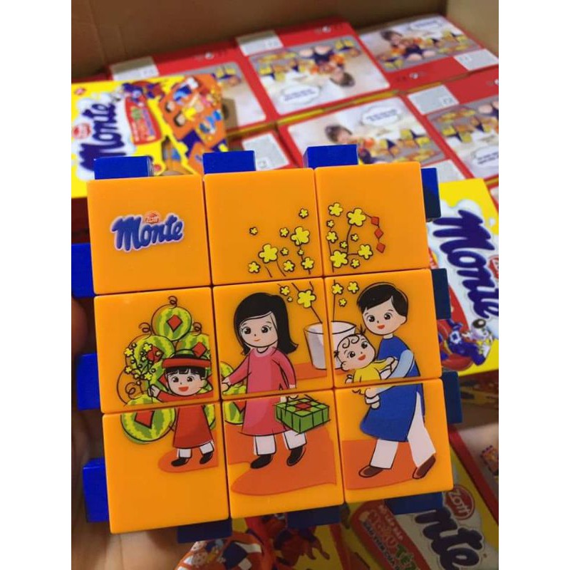 Tranh ghép ngày tết đầu tiên của bé