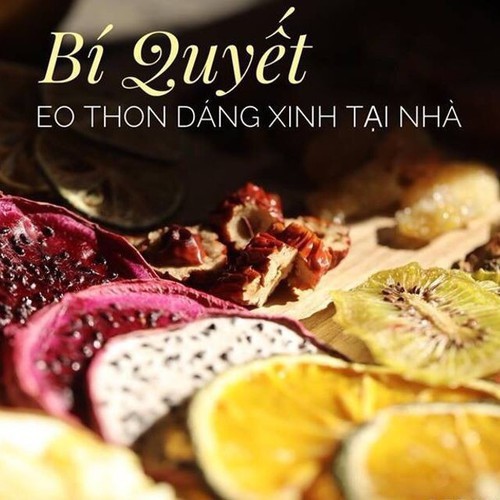 Trà trái cây detox sấy lạnh set 30 gói (Không bình, hộp, túi vải)