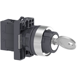Công tắc xoay có khóa Schneider XA2EG21 - Phi 22 - 2 vị trí - 1NO