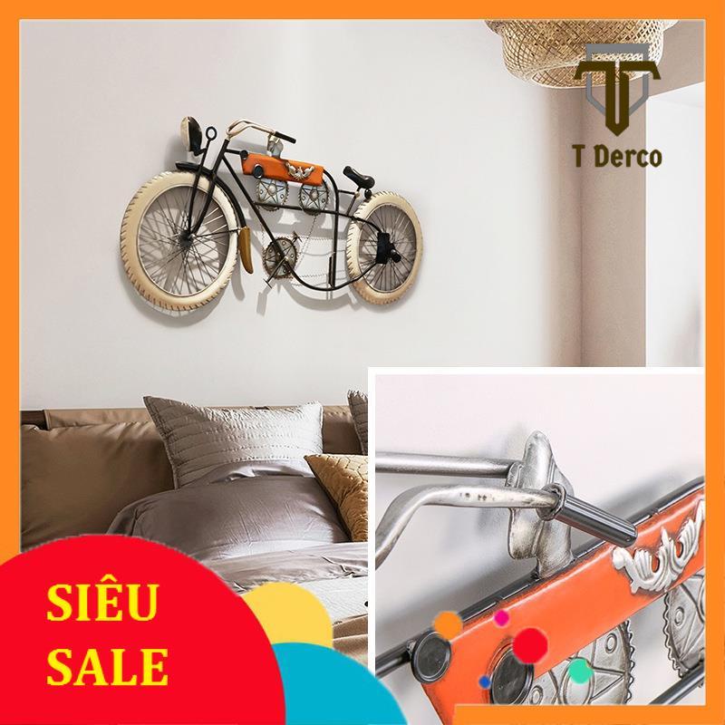 Đồ Trang Trí Tranh Sắt Treo Tường Nghệ Thuật , Tranh Decor Trang Trí Xe Máy