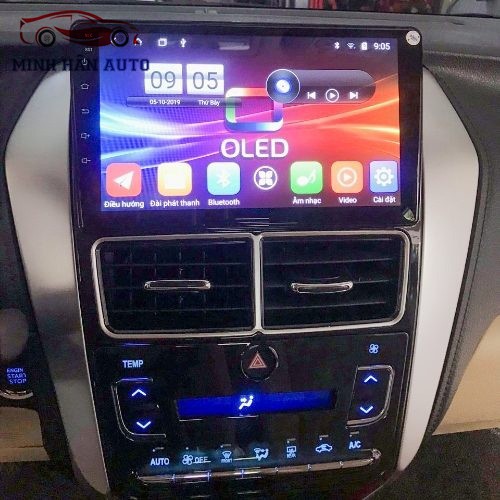 Bộ màn hình cho xe TOYOTA VIOS 2019,RAM 1G,ROM 16G-màn hình dvd ô tô giá rẻ