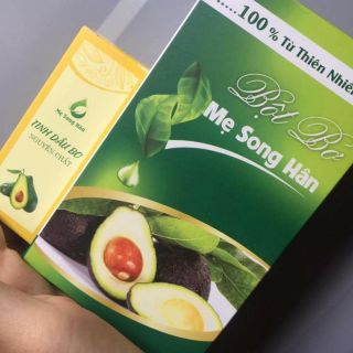 Combo 5 hộp bột mặt nạ bơ dưỡng da trắng da