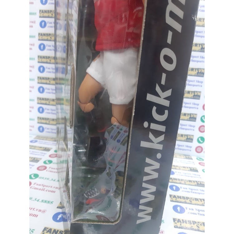 Tượng cầu thủ bóng đá Ruud Van Nistelrooy Manchester United 2004-2006 home Kick-O-Mania figures