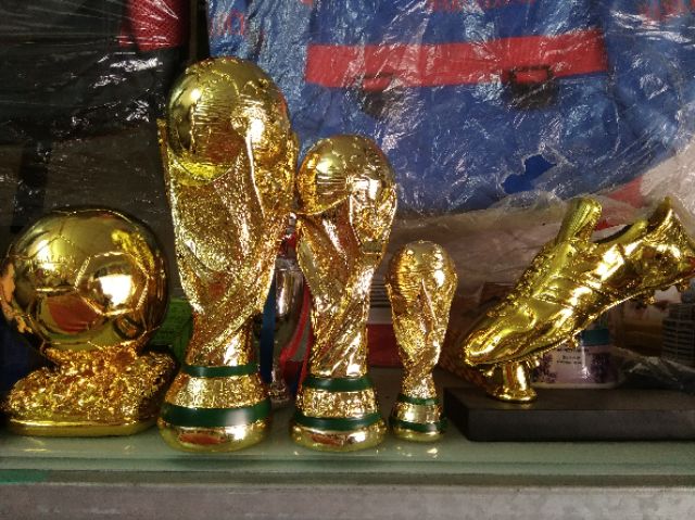 (Ảnh thật) Mô hình cup cúp vàng World Cup