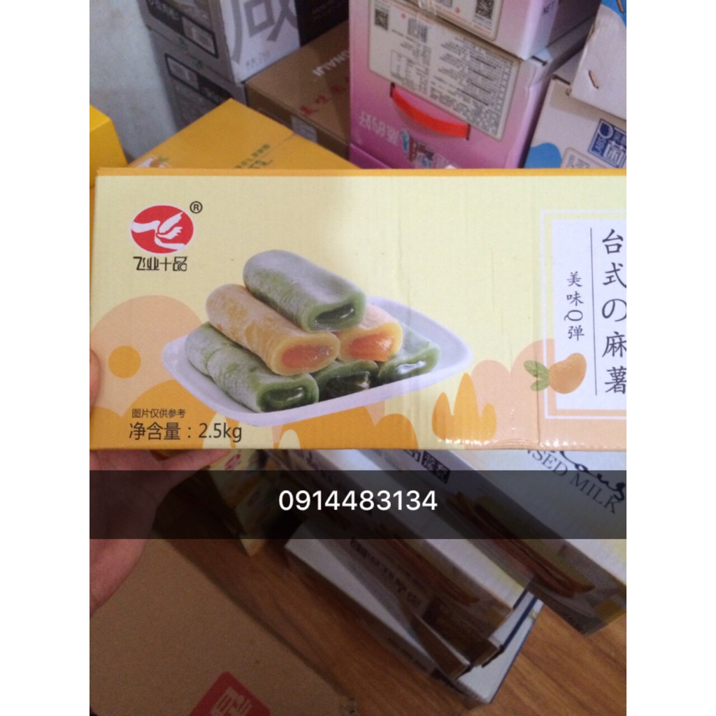 1KG MOCHI DÀI MIX ĐỦ VỊ (26-30C)