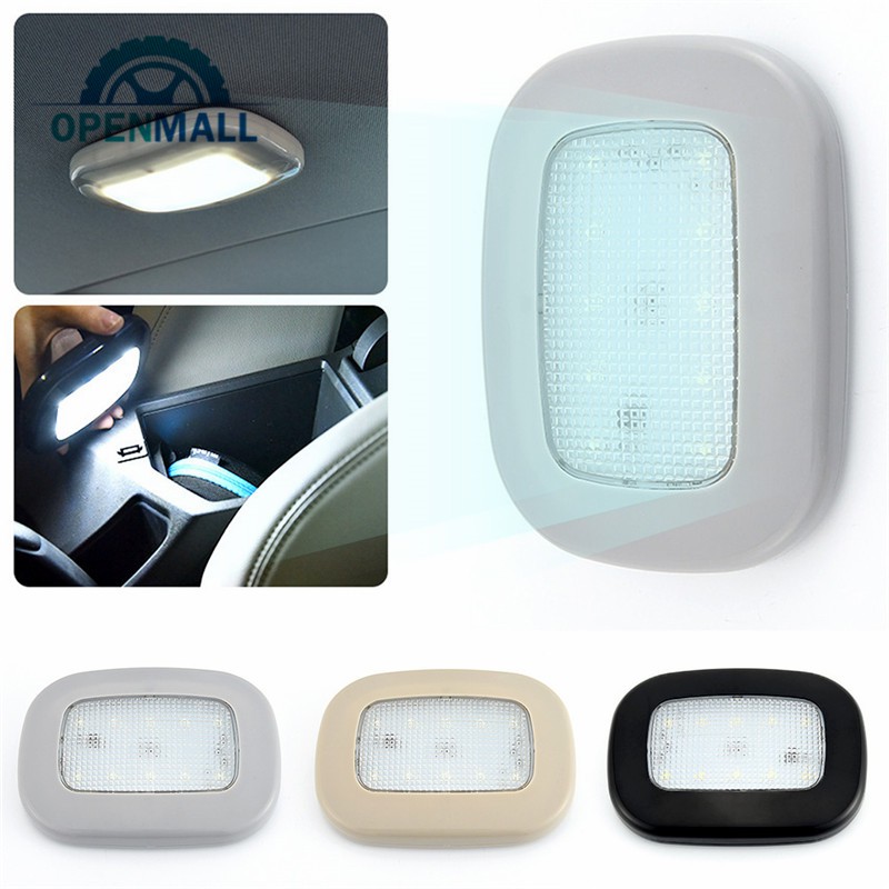 Đèn LED đọc sách sạc USB gắn trần xe hơi tiện lợi