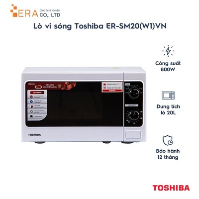 Lò vi sóng Toshiba ER-SM20(W1)VN - Hàng chính hãng