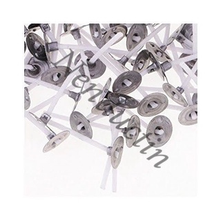 100g bấc nến có đế cao cấp Đức Tín 100% cotton dùng làm nến thơm tealight