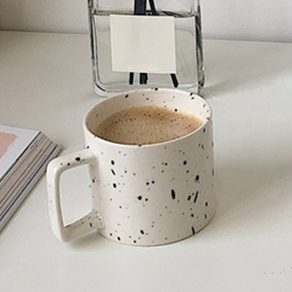 8oz Nordic Ceramic Mug with Handle for Latte Espresso Christmas Present