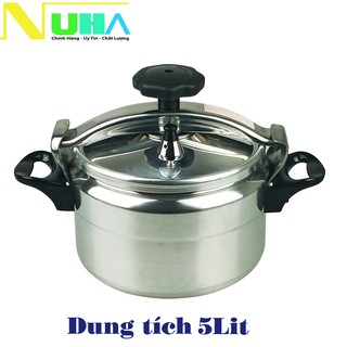 Nồi áp suất đun ga Fujika 5Lit  22cm sử dụng được trên bếp từ và tất cả bếp khác, màu ngẫu nhiên