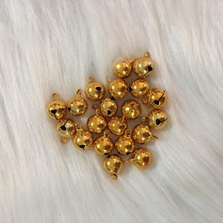 Bịch 10 cái chuông tốt tròn màu vàng 12mm