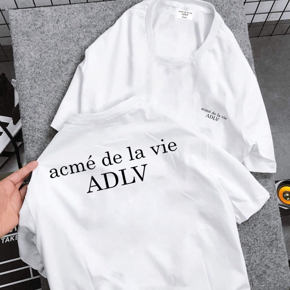 Áo Phông Nam Nữ ADLV Gấu New Tay lỡ Áo Thun Nam Nữ ADLV Form Rộng