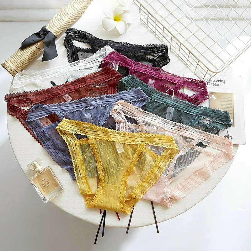 Quần Lót Nữ Ren Nơ Dây Cao Cấp - Sexy - Gợi Cảm Min Underwear 45230 | BigBuy360 - bigbuy360.vn