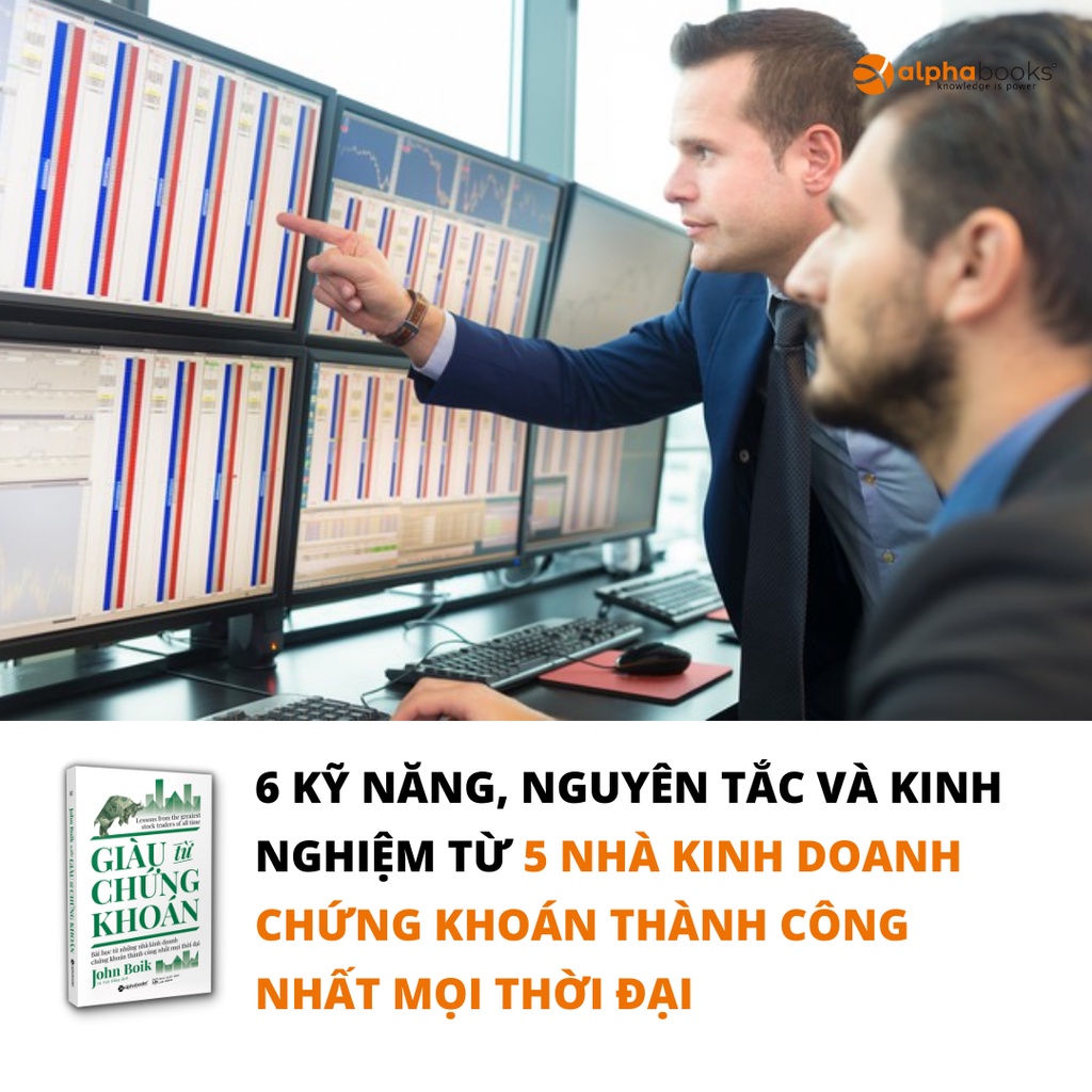 Sách - Giàu Từ Chứng Khoán - Bài Học Từ Những Nhà Kinh Doanh Thành Công Nhất Mọi Thời Đại