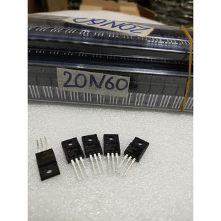 5 Con MOSFET 20N60 thân nhỏ