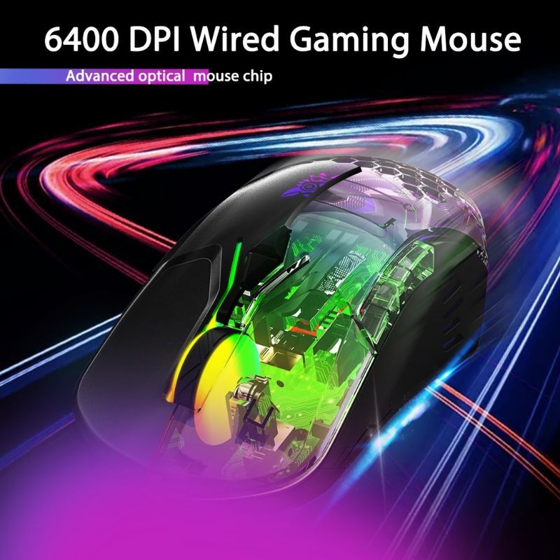 ONIKUMA CW902 Chuột Chơi Game Có Dây Chuột Quang RGB Với Ánh Sáng Đầy Màu Sắc cho máy tính xách tay/PC