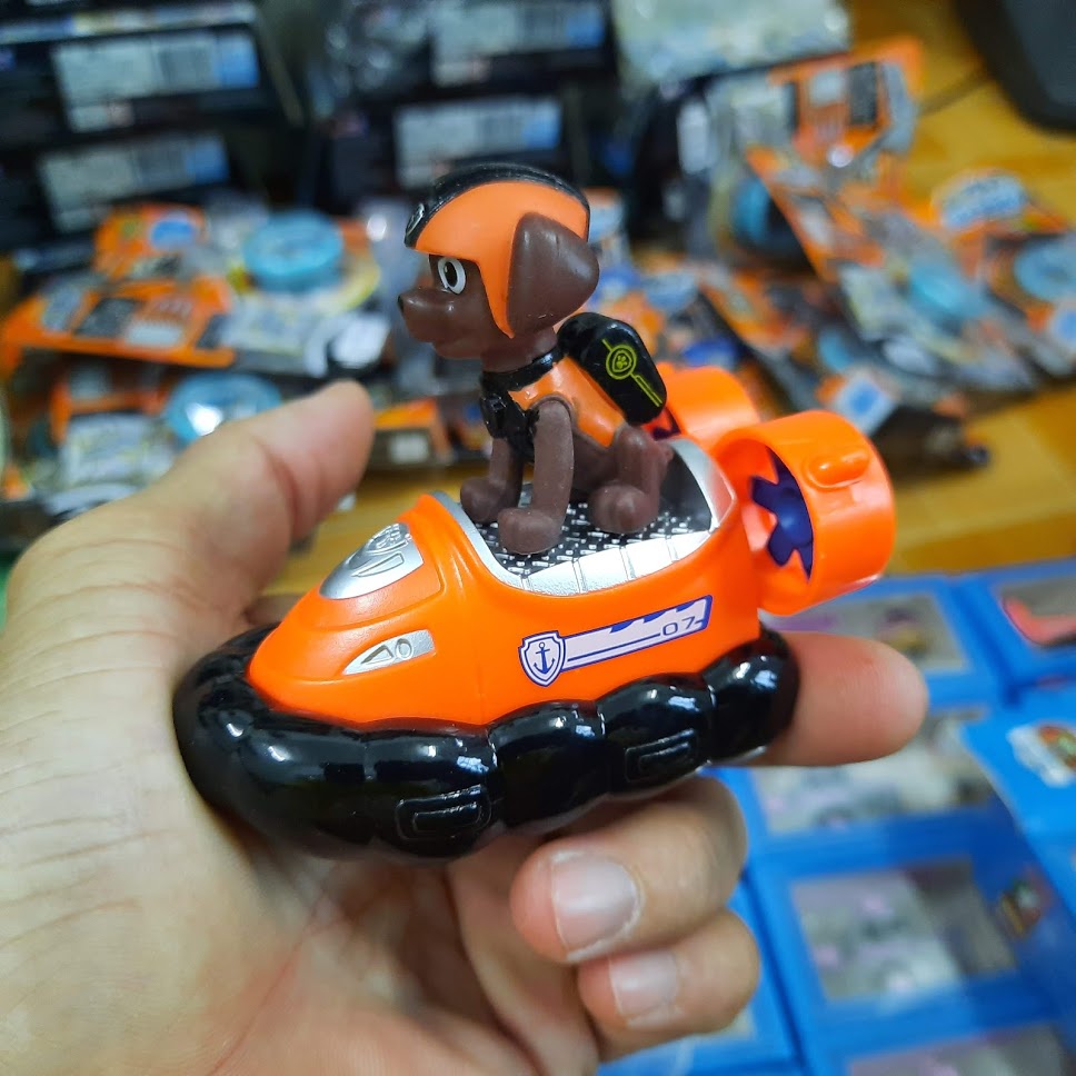Mô hình pawpatrol chú chó cứu hộ mini bằng kim loại đồ chơi trẻ em