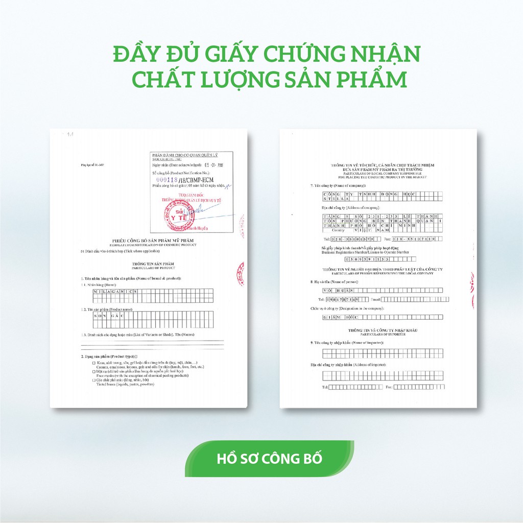 Son Dưỡng Ẩm, Giảm Thâm Môi: Dừa, Trà Xanh, Gấc MILAGANICS (4.5g/ Cây)