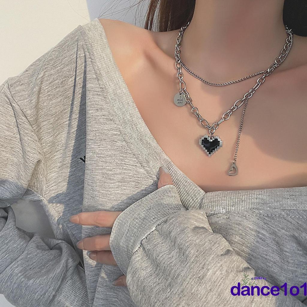 Dây chuyền mặt hình trái tim thời trang cho nữ