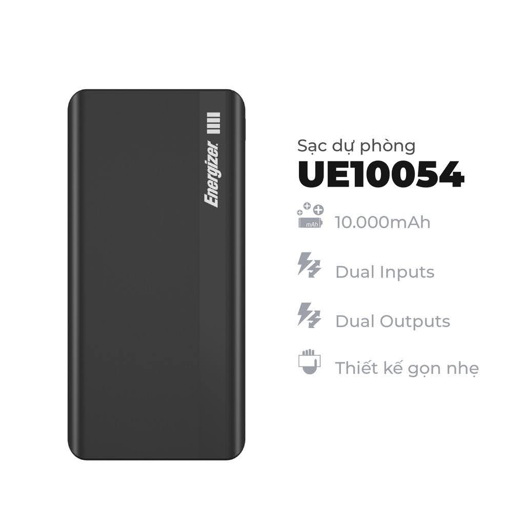 Sạc Dự Phòng Energizer CHÍNH HÃNG Dung Lượng 10000mAh UE10054| Bảo Hành 24 Tháng