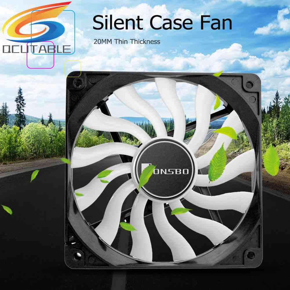 Quạt Tản Nhiệt Làm Mát CPU 4Pin 3Pin JONSBO 12020 120mm