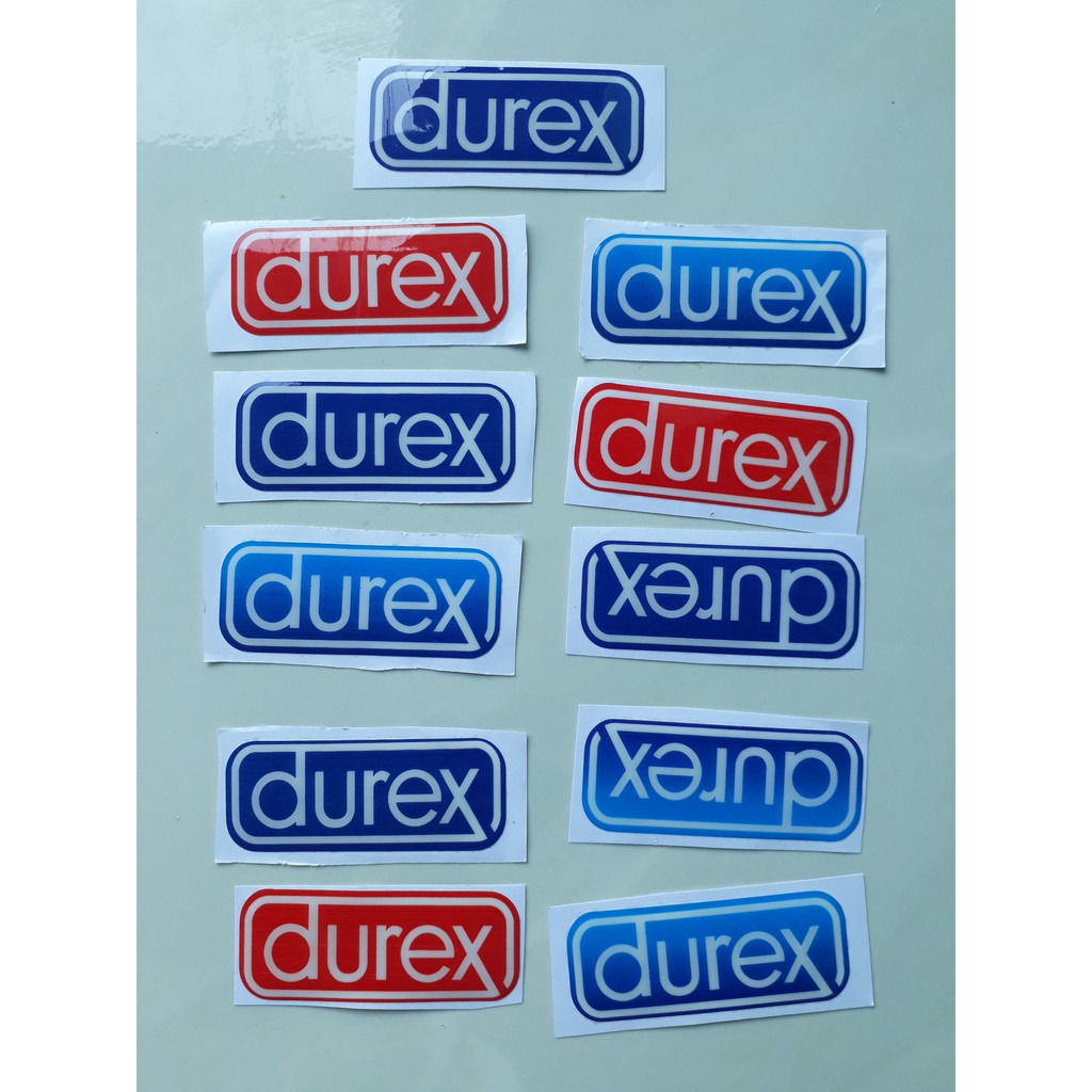 Tem Durex tem nổi không tróc không ohai màu