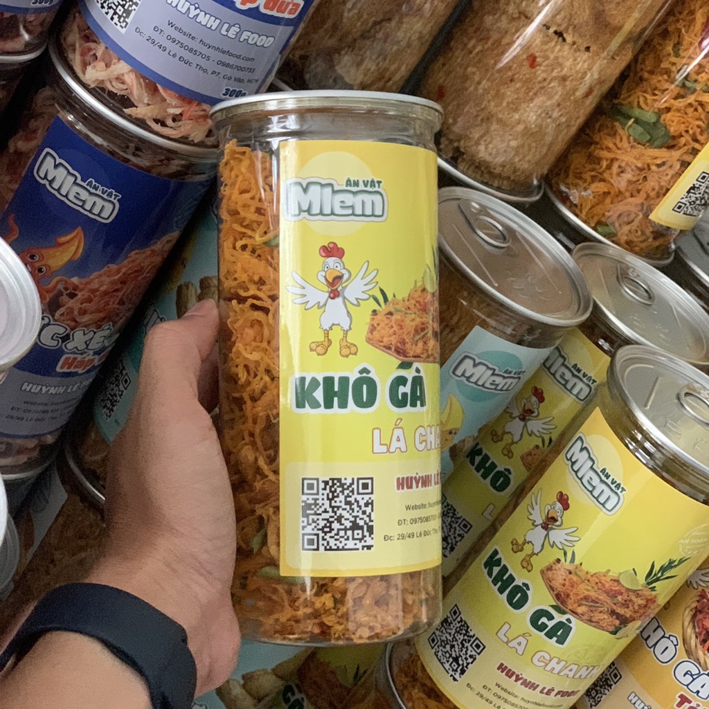 Khô Gà Lá Chanh Mlem Chuẩn Vị Cay Cay, Bùi Bùi, Ngon Ngon 300G Loại Chất Lượng - Ăn Vặt MLem | BigBuy360 - bigbuy360.vn
