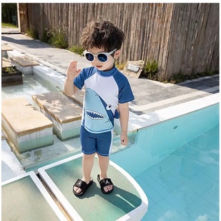 Set bơi rời Shark bé trai- cá mập xanh