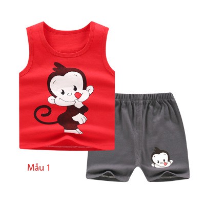 Set đồ bé trai cotton (nhiều mẫu) từ 6 tháng đến 7 tuổi (có hình thật)