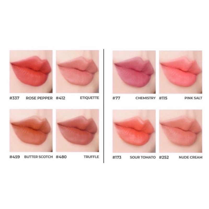SON LÌ HERA SENSUAL SPICY NUDE VOULME MATTE HÀN QUỐC