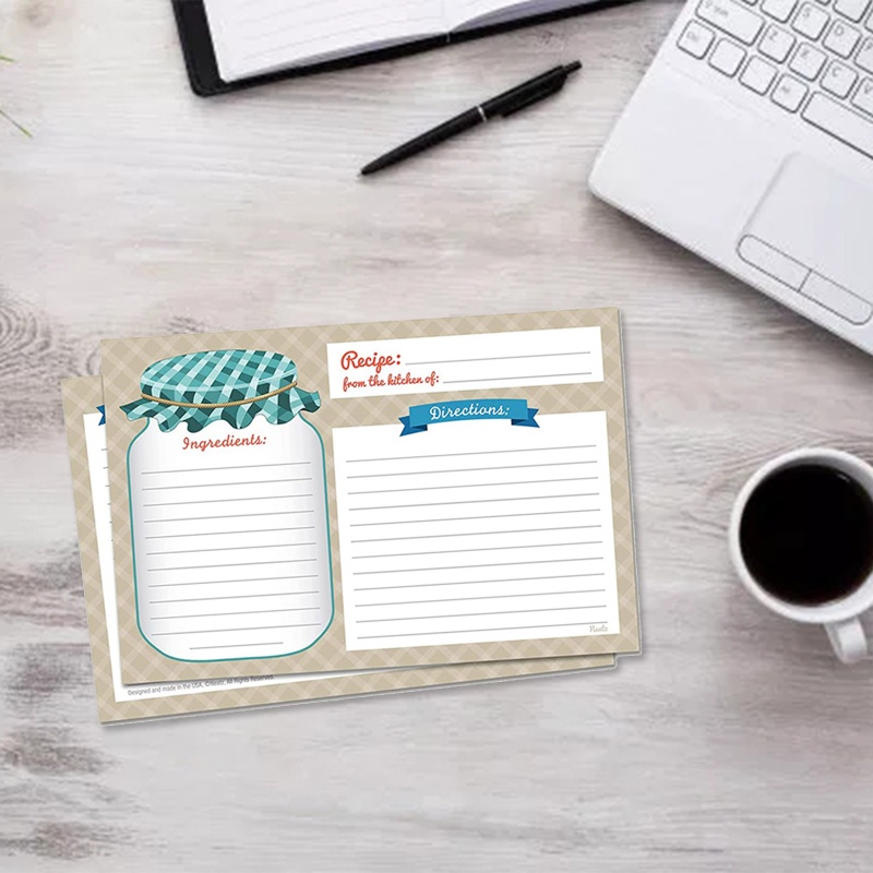 Set 25 Thẻ Ghi Thông Điệp Hai Mặt DIY Dùng Trong Nhà Bếp / Tiệc Cưới