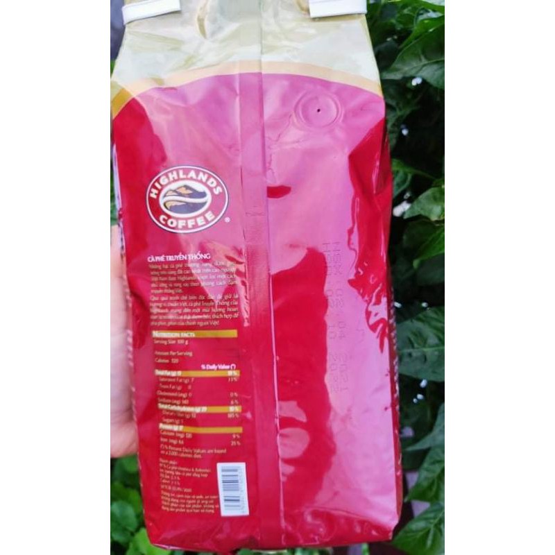 Cà Phê Bột Truyền Thống Highlands Coffee 200g và 1kg/túi(Hsd:2023)