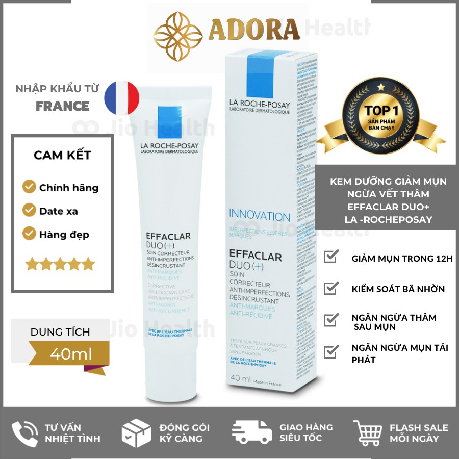 Kem  mụn La Roche-Posay Effaclar Duo+ 40ml | BigBuy360 - bigbuy360.vn
