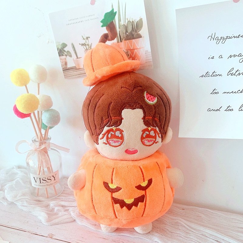 Outfit doll 20cm hình bí ngô Halloween
