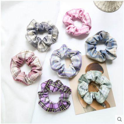 Dây Buộc Tóc, Cột tóc Scrunchies Co Giãn Thời Trang Nhiều Màu