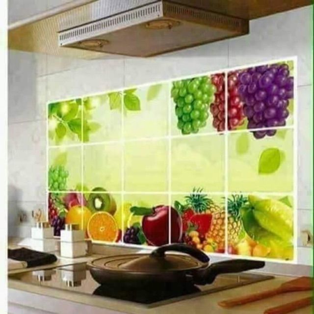 Giấy dán tường nhà bếp cách nhiệt