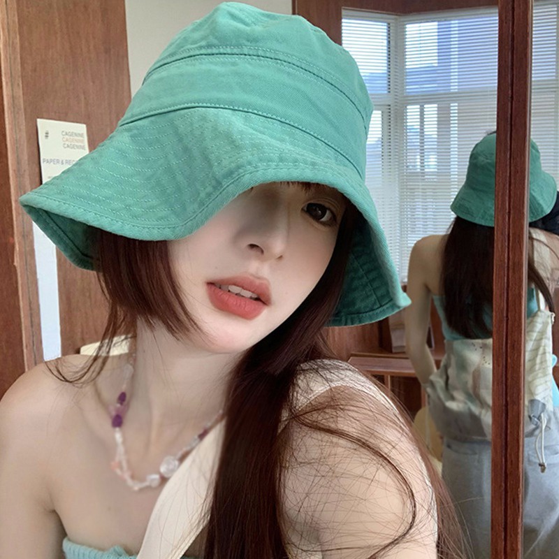 Nón Tai Bèo Vành Rộng Thoáng Khí Màu Sắc Đơn Giản