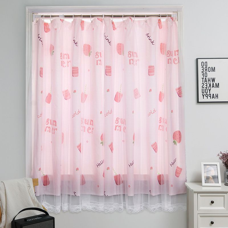 Rèm cửa sổ có móc treo kèm quai dán dễ lắp đặt trang trí đẹp mắt