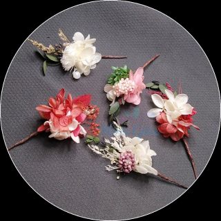 CHỈ 39K - Hoa khô cài tóc cô dâu
