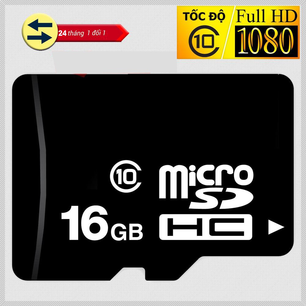 Thẻ nhớ MicroSD Chính Hãng 32GB/16GB/8GB/4GB Class 10 tốc độ cao (Đen) - Bảo hành 24 tháng | BigBuy360 - bigbuy360.vn