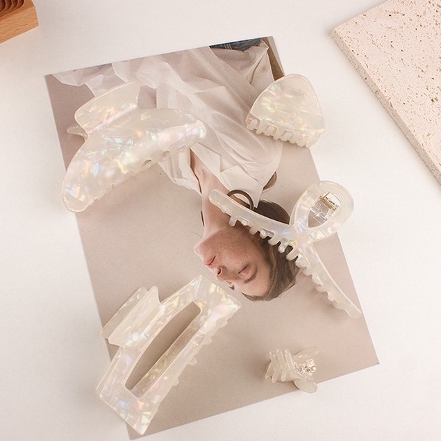 Kẹp Tóc Phong Cách retro Thời Trang Pháp Cho Nữ