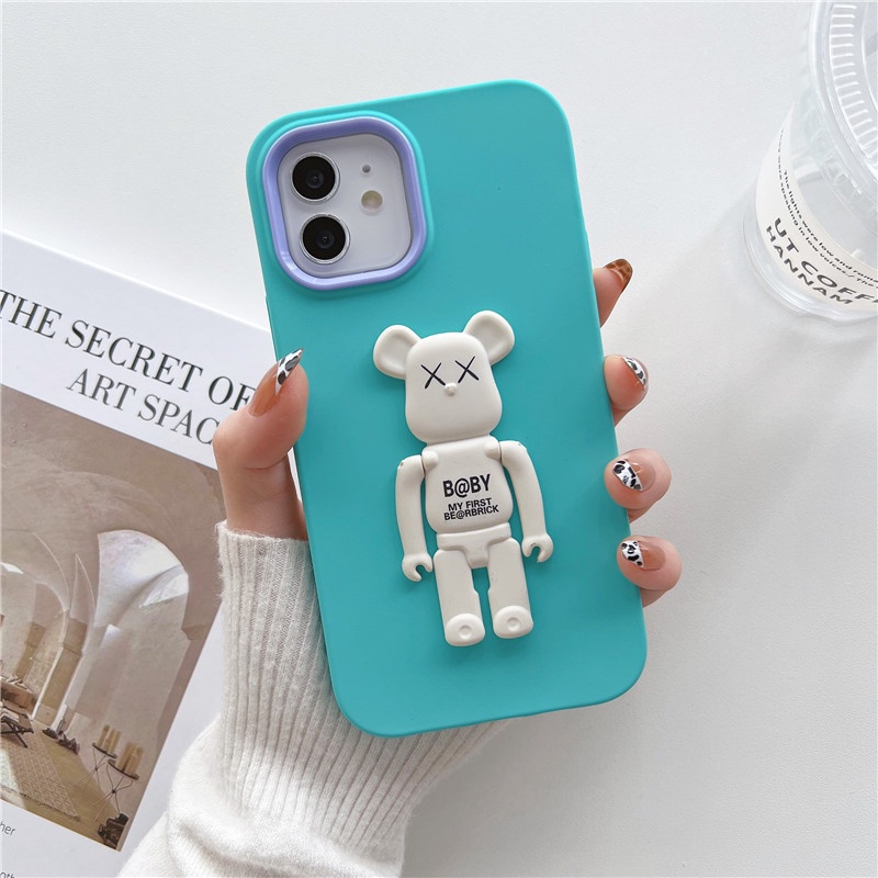 Ốp Điện Thoại Silicone Mềm Chống Sốc Màu Kẹo 3 Trong 1 Cho Samsung A10S A20S A50 A50S A30S A12 A32 4G A52S 5G A72 A02 A22 4G 5G A21S
