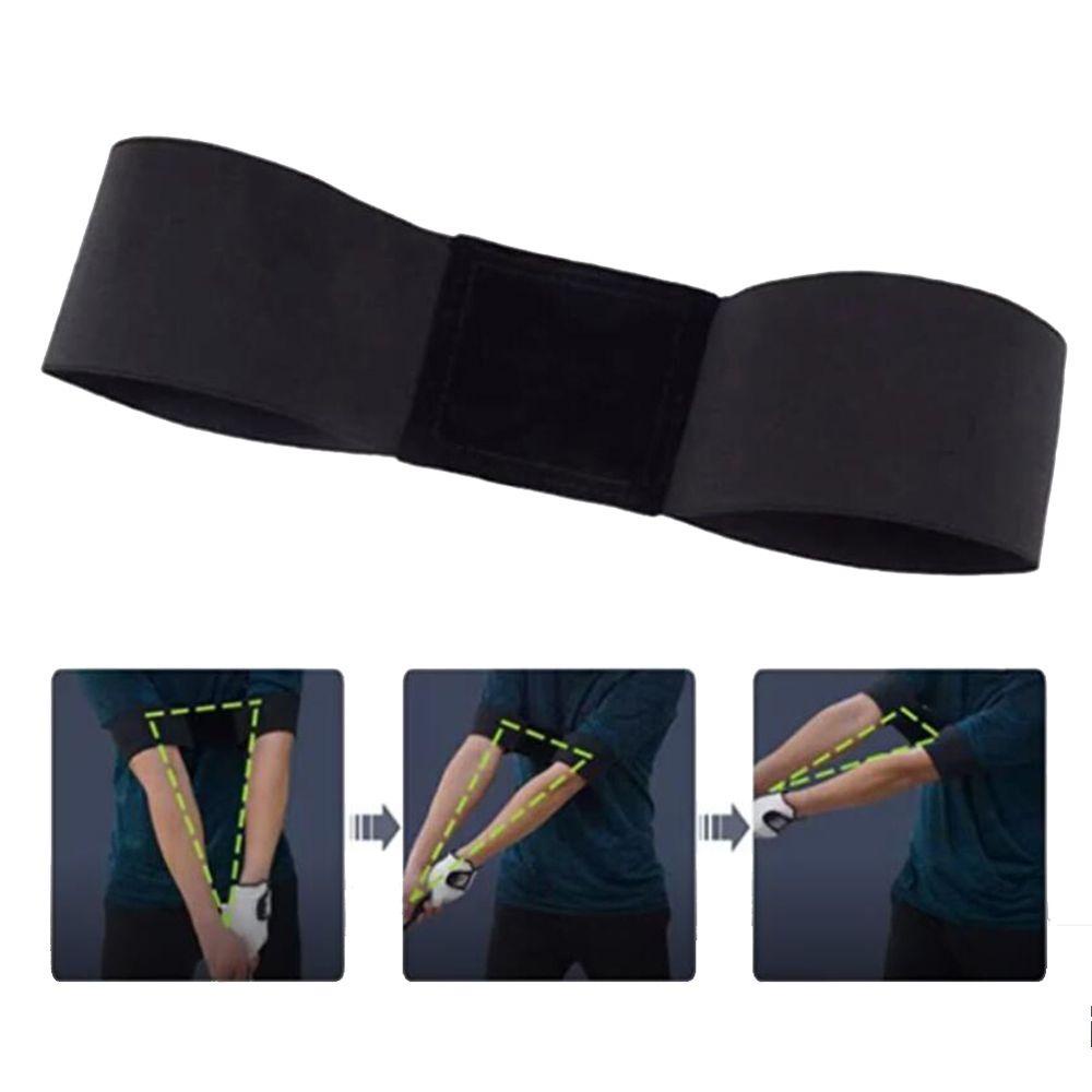 Đai đeo cánh tay điều chỉnh tư thế xoay chơi đánh golf đàn hồi 35x8cm