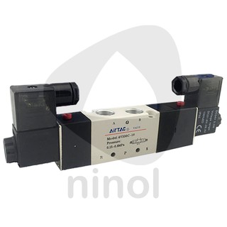Van điện từ khí nén 5/3 5 ngã 3 vị trí 2 coil Airtac